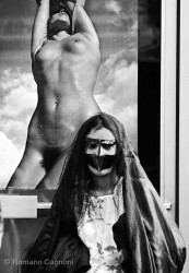 London, 1976. Arab woman from the Gulf, in Oxford Street London