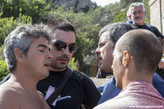 Il Coro di Palau: Paolo, Alessandro, Nanni, Agostino